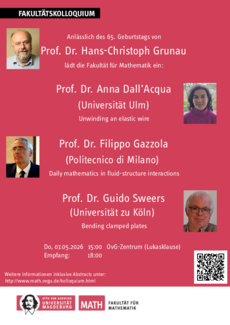 Prof. Dr. Hans-Christoph Grunau Prof. Dr. Hans-Christoph Grunau